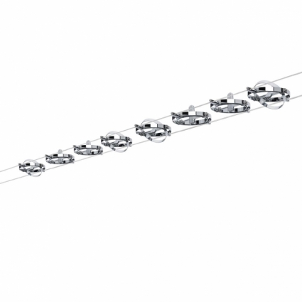 Струнная система Paulmann Wire Systems Cardan 94153 в современном стиле, цвет хром