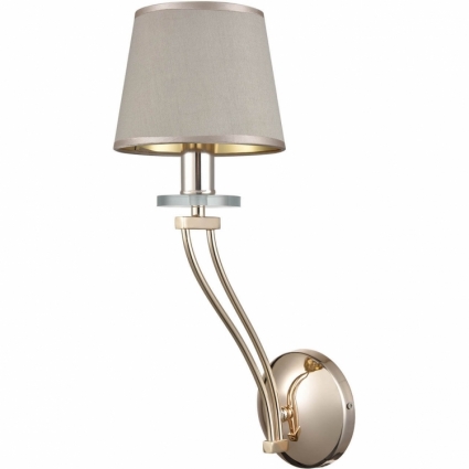 Бра Vele Luce Olimpia VL1764W01 в современном стиле, цвет золотой, мощность 40 Вт