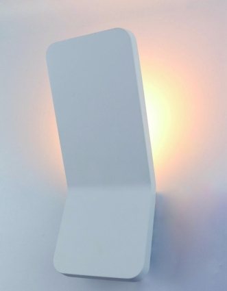Настенный светодиодный светильник Arte Lamp Scorcio A8053AL-1WH в современном стиле, цвет белый