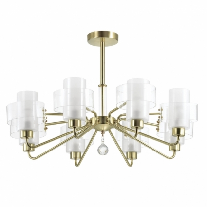 Потолочная люстра Lumion Drew 3705/8C в стиле модерн, цвет белый, мощность 320 Вт