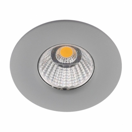 Встраиваемый светодиодный светильник Arte Lamp Uovo A1425PL-1GY в современном стиле, цвет серый