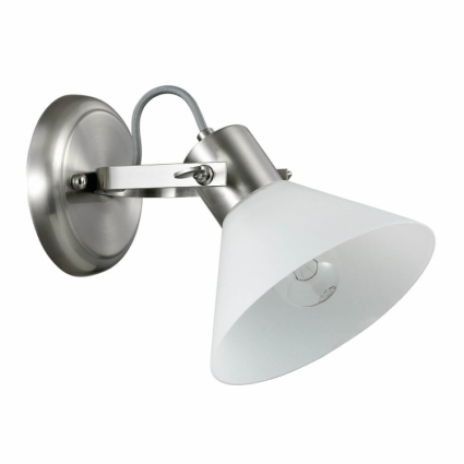 Спот Lumion Effi 3707/1W в стиле Хай-тек, цвет белый, мощность 40 Вт