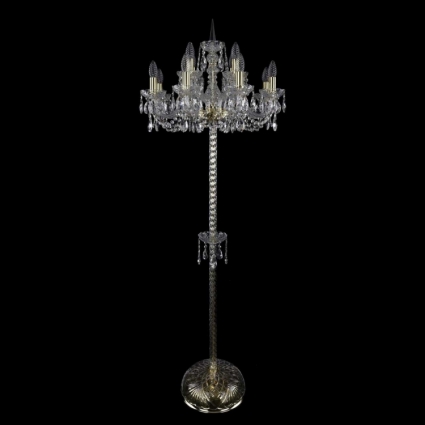 Торшер Bohemia Ivele 1402T2/8+4/195-165/G в классическом стиле, цвет золотой
