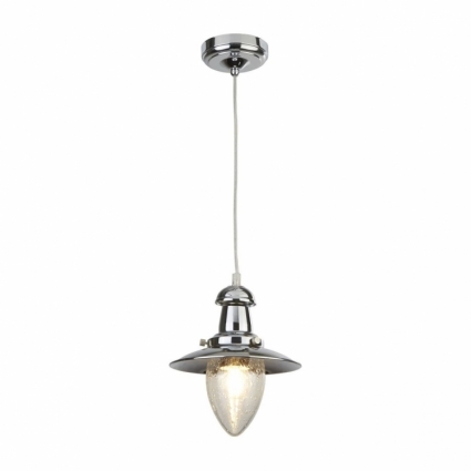 Подвесной светильник Arte Lamp A5518SP-1CC в морском стиле, цвет хром