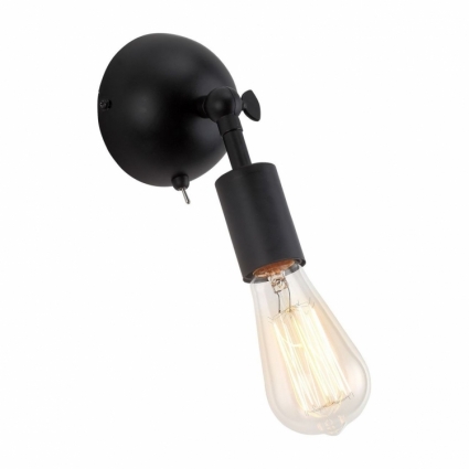 Спот Arte Lamp A9190AP-1BK в стиле лофт, цвет черный, мощность 40 Вт