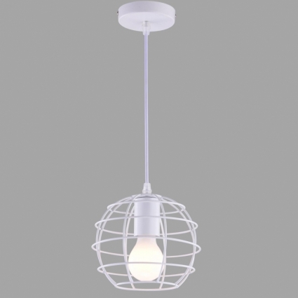 Подвесной светильник Arte Lamp A1110SP-1WH в стиле Хай-тек, цвет белый