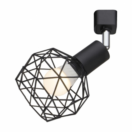 Спот Arte Lamp A6141PL-1BK в стиле Хай-тек, цвет черный, мощность 40 Вт
