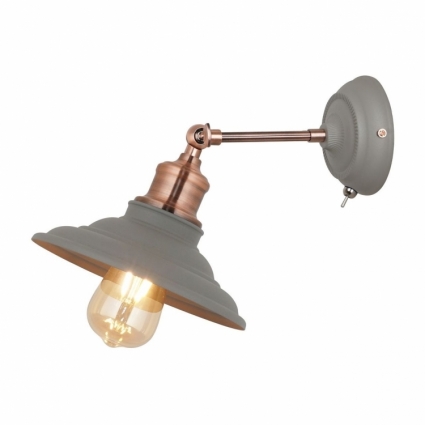 Спот Arte Lamp A5067AP-1GY в морском стиле, цвет серый, мощность 60 Вт