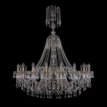 Подвесная люстра Bohemia Ivele 1403/20/400/XL-133/Pa в классическом стиле, цвет желтый