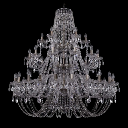 Подвесная люстра Bohemia Ivele 1406/24+12+6/460/3d/Pa в классическом стиле, цвет бронза