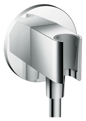 Шланговое подключение Hansgrohe Fixfit Porter S держатель для душа хром,  в современном стиле