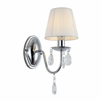 Бра Arte Lamp A9123AP-1CC в стиле модерн, цвет белый, мощность 40 Вт