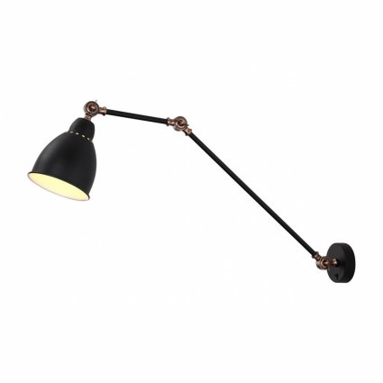 Спот Arte Lamp A2055AP-1BK в современном стиле, цвет черный, мощность 60 Вт