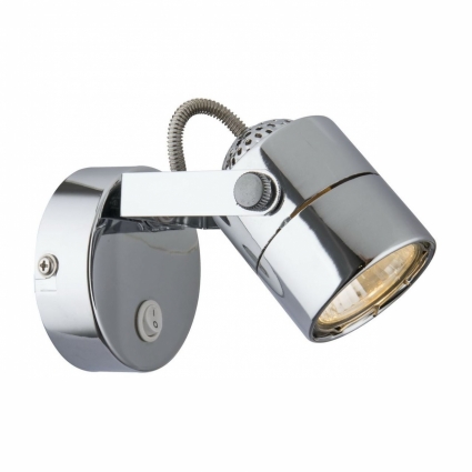 Спот Arte Lamp Lente A1310AP-1CC в стиле Хай-тек, цвет хром, мощность 50 Вт