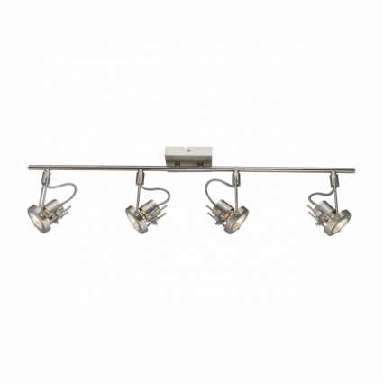 Спот Arte Lamp A4301PL-4SS в стиле лофт, цвет серебро, мощность 200 Вт