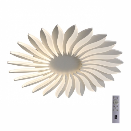 Потолочный светодиодный светильник ST Luce Girasole SL836.502.24 в стиле прованс, цвет белый