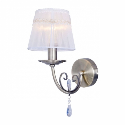 Бра Toplight Gertrude TL1138-1W в стиле модерн, цвет белый, мощность 40 Вт