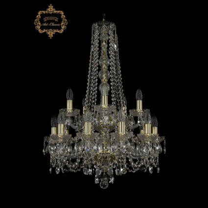 Подвесная люстра ArtClassic 11.11.10+5.195.2d.h-85.Gd.Sp в классическом стиле