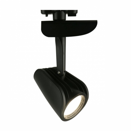 Трековый светодиодный светильник Arte Lamp A3930PL-1BK в стиле Хай-тек, цвет черный