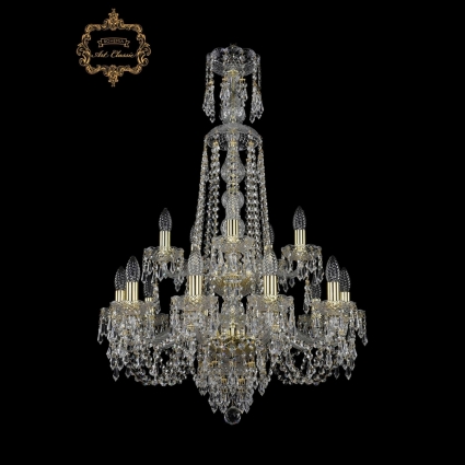 Подвесная люстра ArtClassic 11.23.10+5.220.2d.XL-95.Gd.Dr в классическом стиле