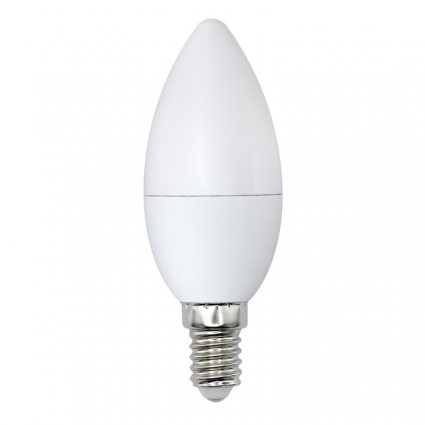 Volpe Лампа светодиодная (UL-00003803) E14 9W 4000K матовая LED-C37-9W/NW/E14/FR/NR цвет белый