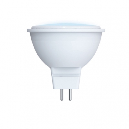 Volpe Лампа светодиодная (UL-00003837) GU5.3 7W 4000K матовая LED-JCDR-7W/NW/GU5.3/NR цвет белый