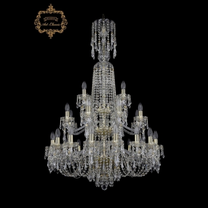 Подвесная люстра ArtClassic 11.23.16+8+4.300.3d.XL-130.Gd.Dr в классическом стиле