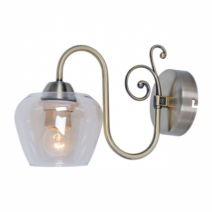 Бра Toplight Sybilla TL1157-1W в стиле модерн, цвет бронза, мощность 40 Вт