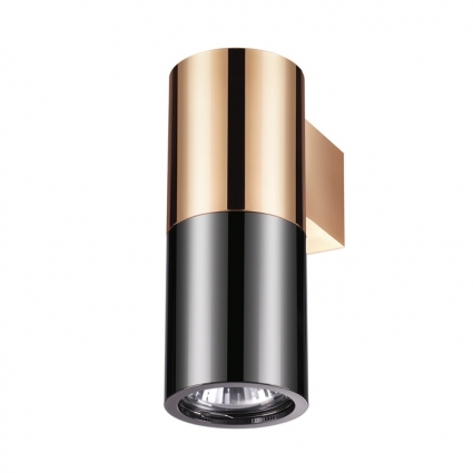Настенный светильник Odeon Light Duetta 3583/1W в современном стиле, цвет медь