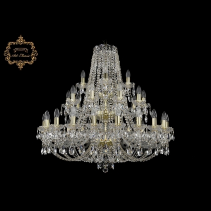 Подвесная люстра ArtClassic 11.21.20+10+5.360.3d.Gd.Sp в классическом стиле