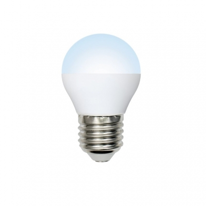 Volpe Лампа светодиодная (UL-00003827) E27 9W 6500K матовая LED-G45-9W/DW/E27/FR/NR цвет белый