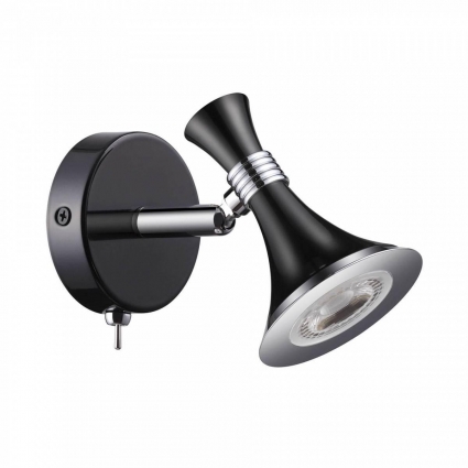 Светодиодный спот Odeon Light Gonzago 3805/7WL в стиле Хай-тек, цвет черный