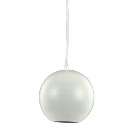 Подвесной светильник Ideal Lux Mr Jack SP1 Small Bianco в современном стиле, цвет белый
