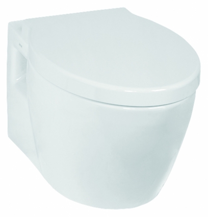 Унитаз подвесной VitrA Sunrise 5384B003 с функцией биде, белый, овальный, 36x56 см