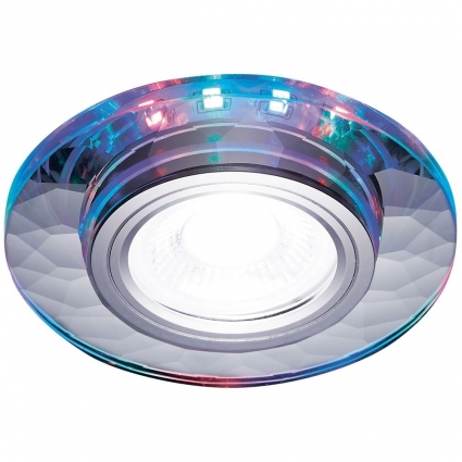 Встраиваемый светодиодный светильник Ambrella light Led S211 CH/RG в современном стиле, цвет хром