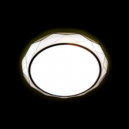 Потолочный светодиодный светильник Ambrella light Orbital Fly Simple F401 WH 6W D200 в стиле модерн, цвет белый