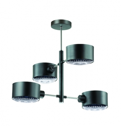 Потолочная люстра Lumion Jared 3741/4C в стиле Хай-тек, цвет черный, мощность 240 Вт