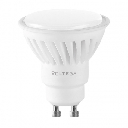 Voltega Лампа светодиодная GU10 10W 2800К матовая VG1-S1GU10warm10W-C 7072 цвет белый