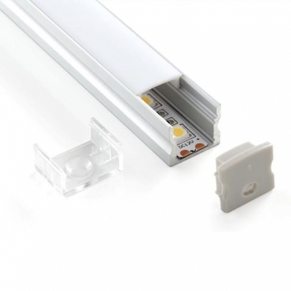 Профиль накладной алюминиевый Elektrostandard LL-2-ALP001-R 4690389104411 цвет белый