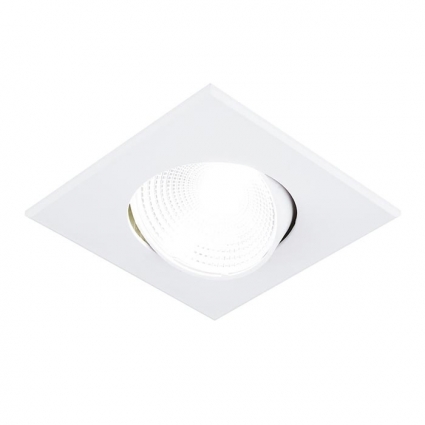 Встраиваемый светодиодный светильник Ambrella light Techno Led S490 W в современном стиле, цвет белый