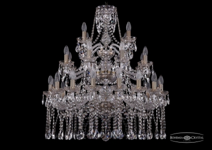 Подвесная люстра Bohemia Ivele 1413/16+8+4/300/3d/Pa в классическом стиле, цвет бронза
