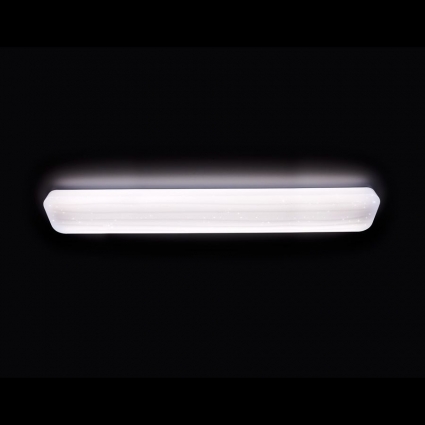Потолочный светодиодный светильник Ambrella light Orbital Tube F315 WH 96W S1200 в современном стиле, цвет белый