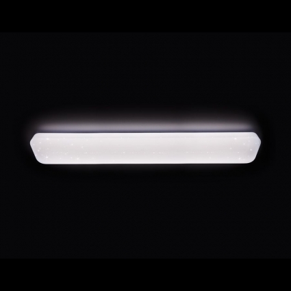 Потолочный светодиодный светильник Ambrella light Orbital Tube F317 WH 96W S1200 в современном стиле, цвет белый