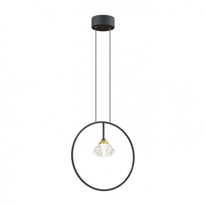 Подвесной светильник Odeon Light Arco 4100/1 в стиле модерн, цвет черный