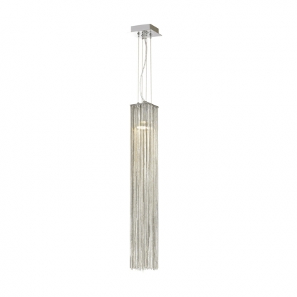 Подвесной светильник Odeon Light Luigi 4138/1 в стиле арт-деко, цвет матовый никель