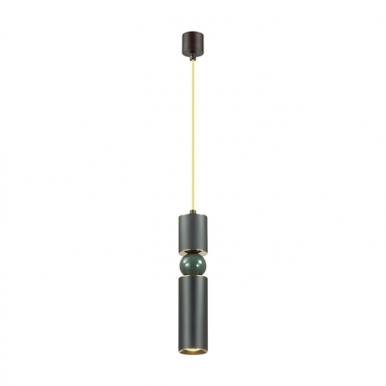 Подвесной светодиодный светильник Odeon Light Sakra 4075/5L в стиле модерн, цвет черный