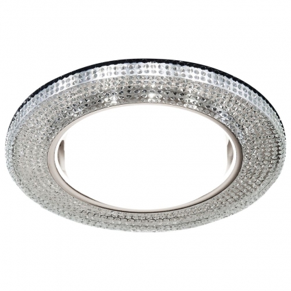 Встраиваемый светодиодный светильник Ambrella light GX53 LED G290 CH в стиле ретро, цвет хром