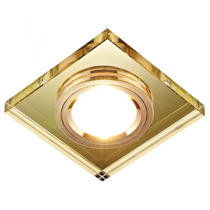 Встраиваемый светильник Ambrella light Classic 8170 Gold в современном стиле, цвет золотой