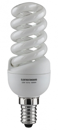 Elektrostandard Лампа энергосберегающая SMT E14 15W Мини-спираль желтый 4690389001819 цвет желтый