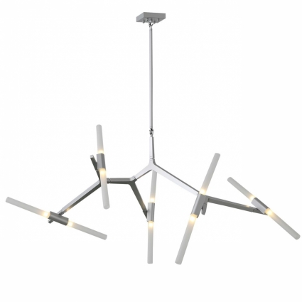 Подвесная люстра ST Luce Laconicita SL947.102.10 в стиле Хай-тек, цвет белый